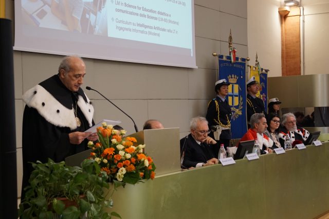 Inaugurazione A.A. 843 Rettore Andrisano