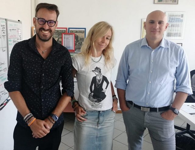 Daniel Rozenek con Illana ed Eylam