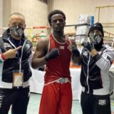 Da sx- Cosimo Trebisonda, Alfred Commey,Michael Galli