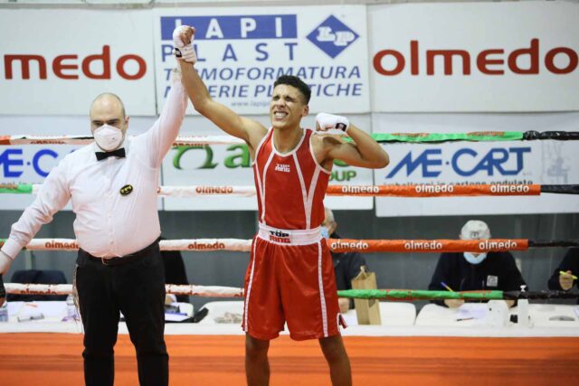 BOXE TRICOLORE MIRABELLO CAMPIONATI REGIONALIHASSAN KOBBA BOXE GUASTALLA