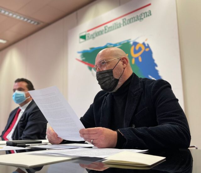 bonaccini - donini conferenza stampa