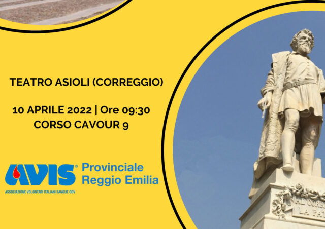 av Locandina 47ª Assemblea Avis Provinciale di Reggio Emilia
