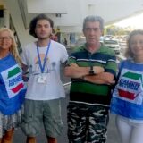 Candidati Italexit elezioni 2022 Da sx- Rosa Zito, Filippo Gemmi, Eramnno Sezzi, Erica Romani