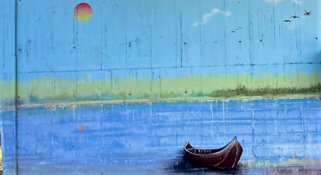murale a Santa Croce di Boretto