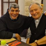 Padre Ibraim e Mons Gazzotti