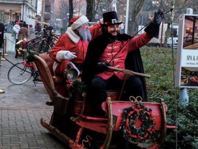 slittan babbo natale