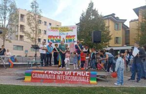Passi di Pace a Casalgrande almeno 200 persone per la conclusione della marcia intercomunale